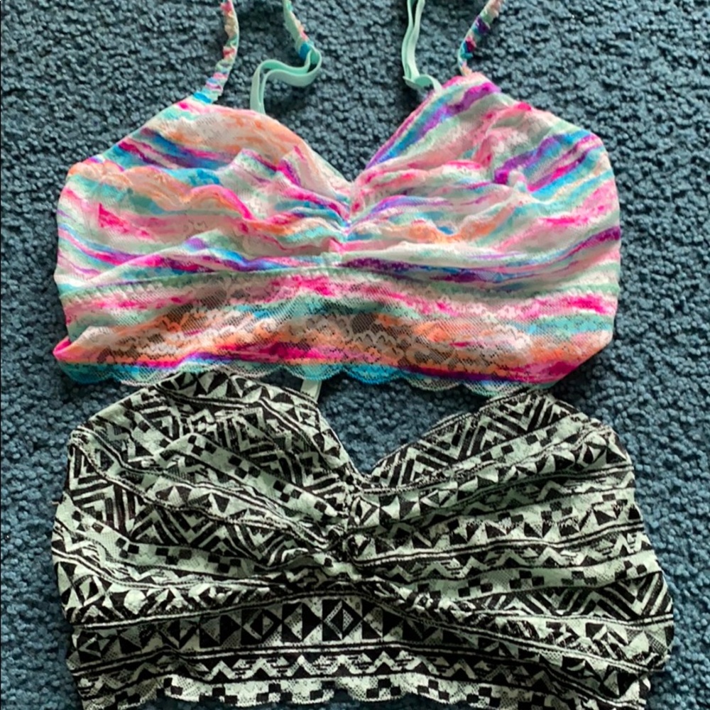 PINK/ Victoria’s Secrets bralettes